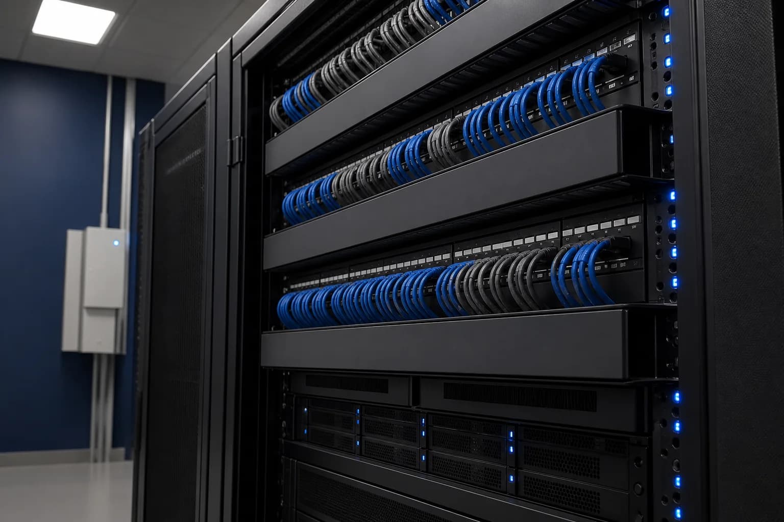 Illustrative organised infrastructure supporting connected business operations